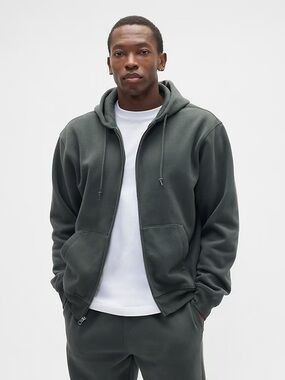 NWT Adult Vintage Soft Oversized Zip Hoodie